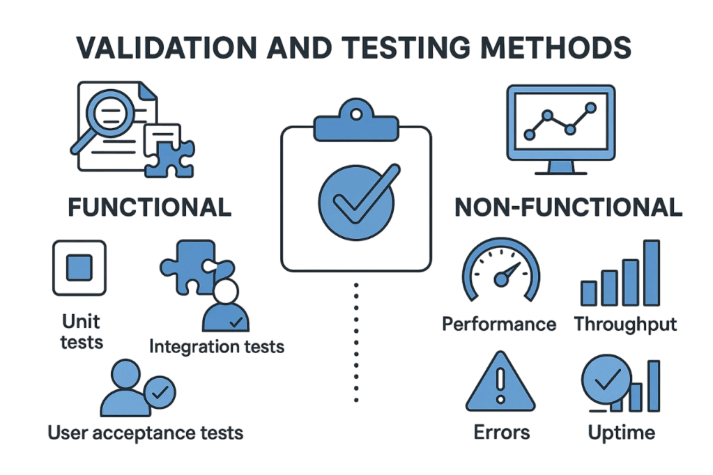 Validation and testing methods